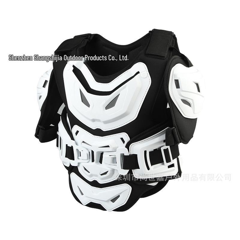 Off-road Motorcycle Chest Protector Gear: Armor, Helmet, Breathable Vest & Back Protector