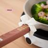 Silicone Bow Spatula Holder Anti-Scalding Utensil Spoon Rest for Pot Clip Bow Shaped Spoon Holder Kitchen Accessory