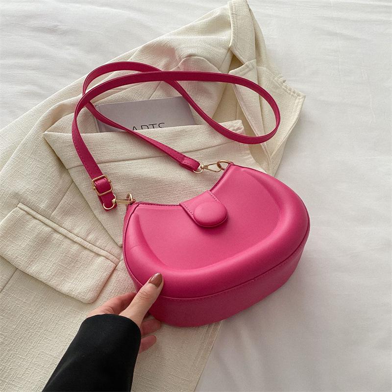 

Высококачественная дизайнерская сумка Niche, женская летняя женская сумка, популярная сумка-мессенджер через плечо, сумка через подмышку роза розовый