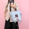 Demon Slayer Tote Bag Crossbody Bag Carrying Bag Shoulder Bag for Teenager Girl Boy Back To School Bag Men Women Leisure Travel Bag Mochila
