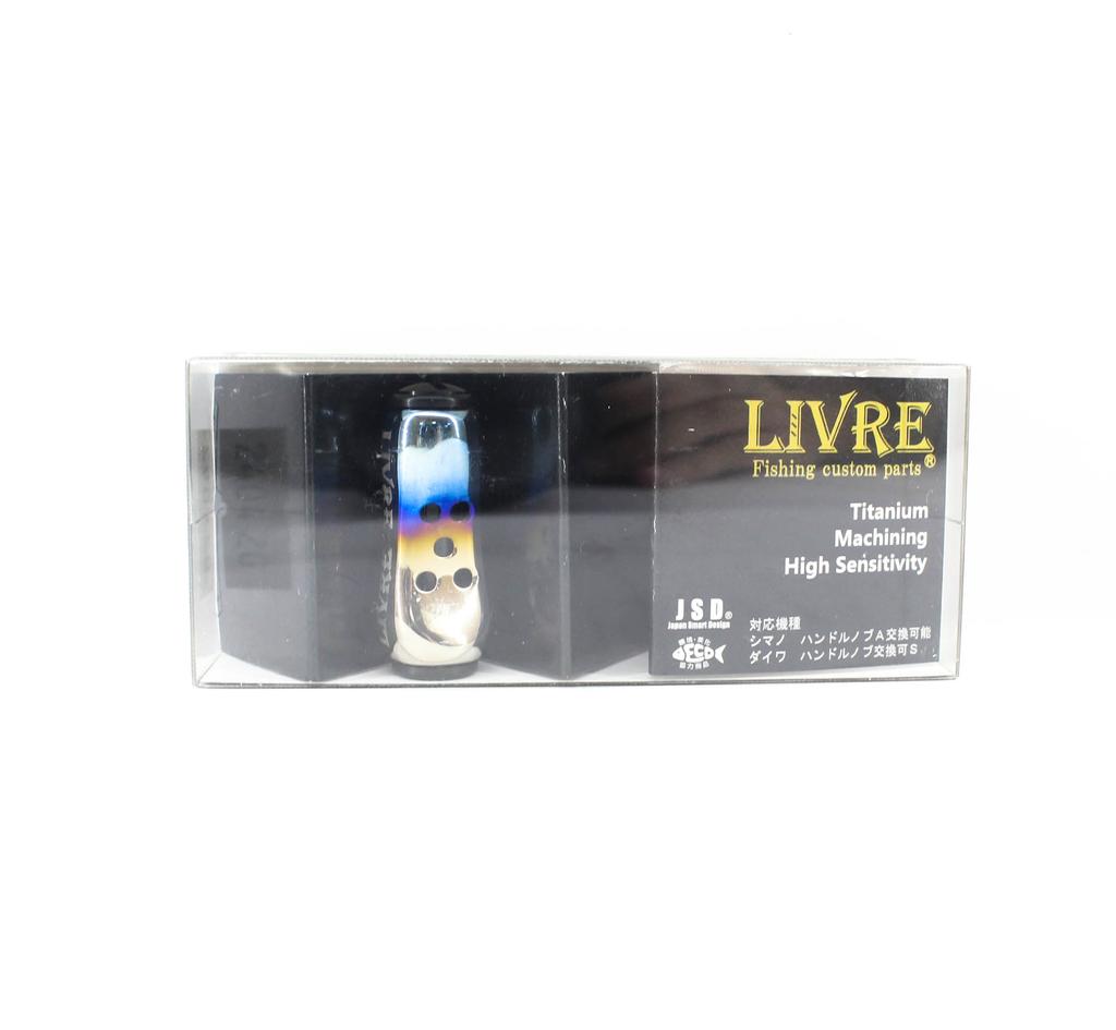 Livre ASBK-1 KNOB Fino Air Handle Knob Shimano Daiwa Fire Black (9927)