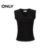 ONLY Women's V-Neck Contrast Trim Knit Vest