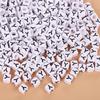 Square Acrylic A-Z English Letter Beads (6mm/7mm/8mm/10mm) for Jewelry Making