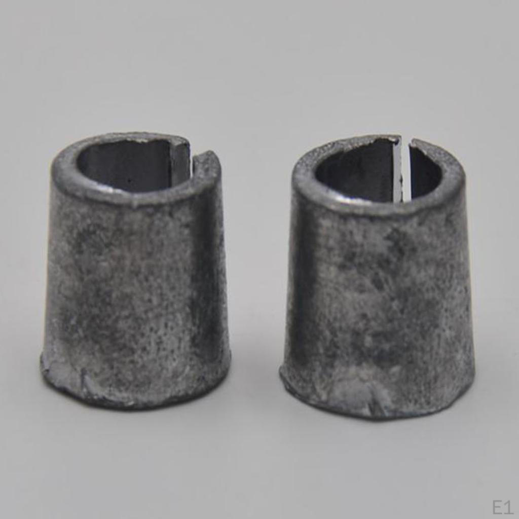 2pcs Auto Car Battery Terminal Post Adapter Negative Sleeves Set
