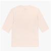 Ami Dr. Goech Tonal Croche Heart Logo 3 4 Women Long Sleeve Tee Fts055 726 136