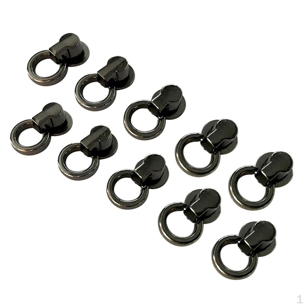 

10 Rivet Buckle Clothing Hats Repair сірий колір