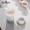 Chinese Ceramic Layered Tea Strainer