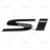 Car Styling 3D Metal Adhesive Badge Chrome Zinc Alloy SI Emblem Badge Auto Accessory