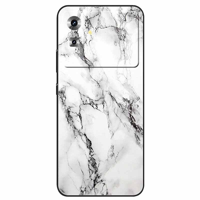Funda para Teléfono Para Cubot Note 21 Funda Moda Mármol Silicona Suave Cubiertas Traseras Para Cubot Note 21 Protección Carcasas NOTE21 Bolsa Encantadora