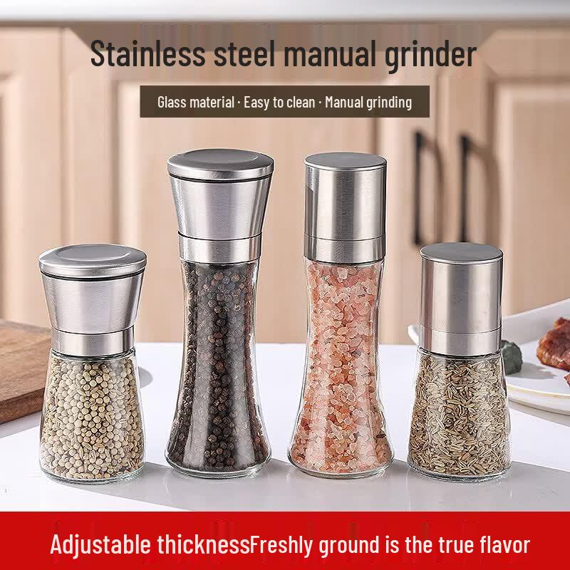 Stainless Steel Manual Pepper Grinder