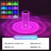 Crystal Diamond Table Lamp Touch Control Romantic Rose Ambient Light For Bedroom Living Room Decor