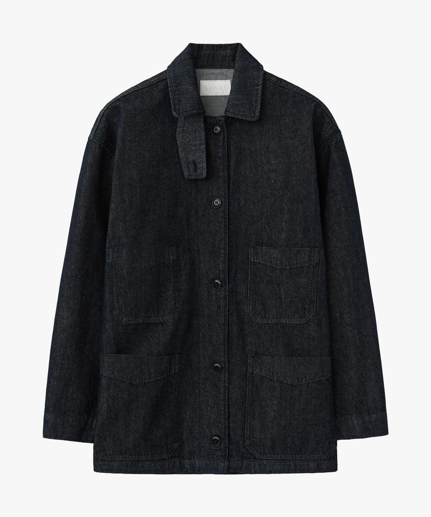 Suare Women Washed Work Jacket Indigo