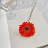 Artificial Gerbera Flowers with Bendable Stems Fake Silk African Gerbera Flower Boho Faux Wildflower for Wedding Bridal Party Home Kitchen Decor