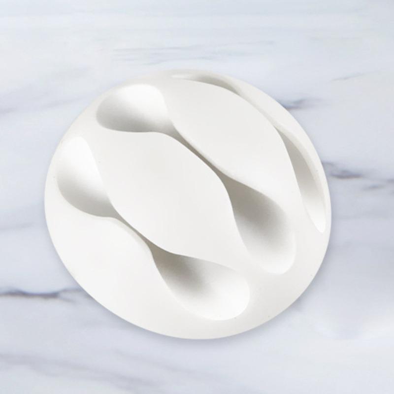 1/6PCS Desktop simple wire winder wire organizer USB cable fixer mouse clamp sorter