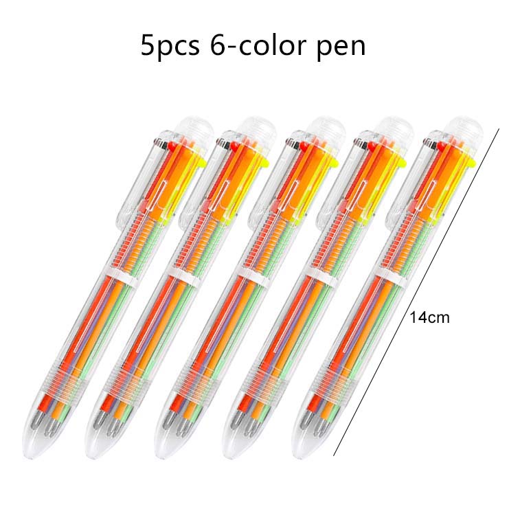 1~5pack Drawing Pen Crayon Marker Ball-point Pen Multiple Colors Suitable for Paper Non-woven Canvas Painting School Supply TMZ