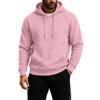 Men's Pullover Hoodie Long Sleeve Color Casual Sweatshirt for Everyday Wear