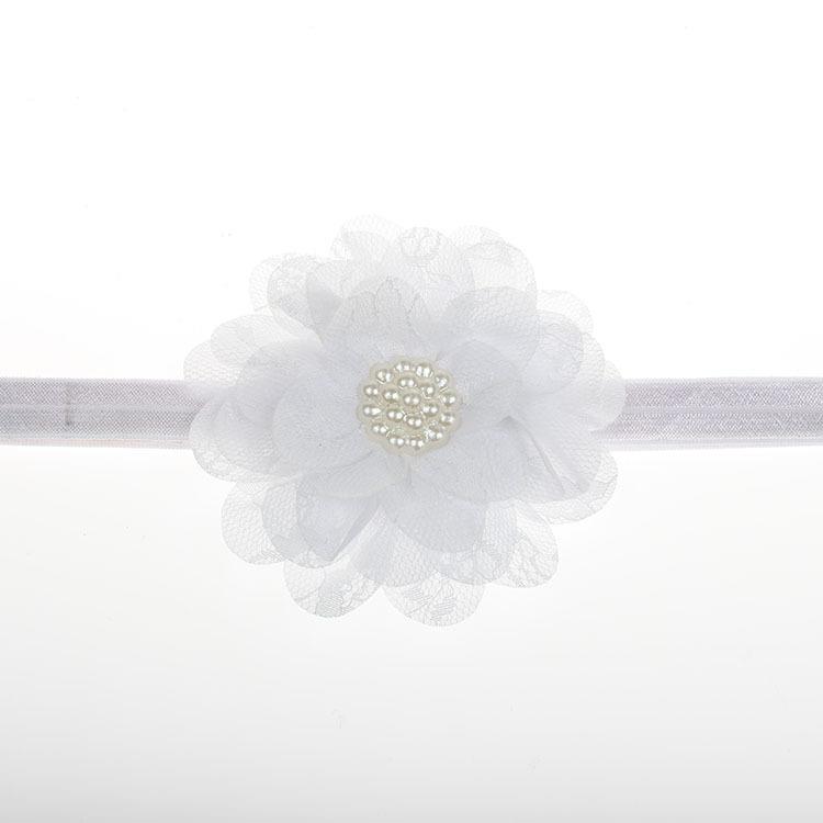 New children's hair band hair accessories newborn hair band lace flower baby headwear