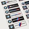 zmdpw1 Car Decoration Strip Trunk  Aluminium Sticker for BMW E90 G20 F10 F30 F20 X1 X2 X3 X5 X6 M1 M2 M3 M5 Fender Decorative Stickers