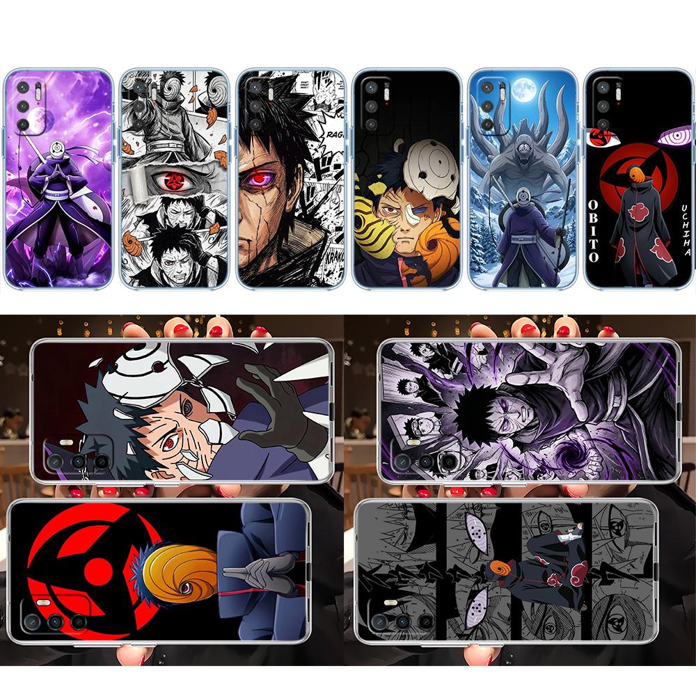 LO75 NARUTO Uchiha Obito Phone Case for Motorola Moto Edge 20 30 40 50 S30 Fusion Ultra Pro Neo Lite + G200 G23