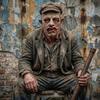 Horrorowa połówka twarzy Zombie Lateksowa Maska Realistyczna Zgnita Skóra Zmarszczki Straszna Maska Cosplay Akcesoria na Imprezę Halloweenową Dorośli