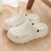 Platform Women Clogs Shoes Summer Beach Thick Bottom Sandals Fashion Comfortable Clogs Indoor Outdoor Men Hole Shoes