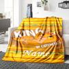 Custom Name Lion Adventure Party Blanket For Couch Bed Plush Cozy Fuzzy Blanket Super Soft Warm Blankets For Fall And Winter 0916267