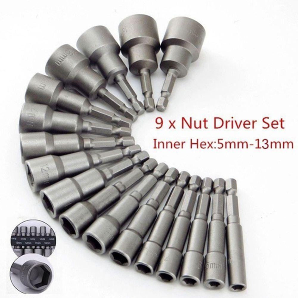 Driver Socket Bits Bits Sets Drill Bit Driver Set Nozzles Nut Hex SocketS Sleeve Screwdriver Set