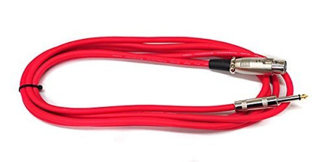

ClassicPro Microphone Cable 5m XLR Phone RED Inspected and Specially Packaged (female) - [PAPILIO Product] червоний
