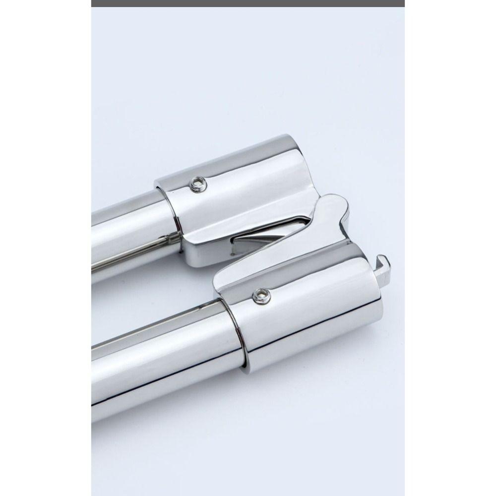 Clip-On Swivel Pipe Fitting 360-Degree Rotation Folding Tube Hinge Bimini Top Hinge Yacht Boat