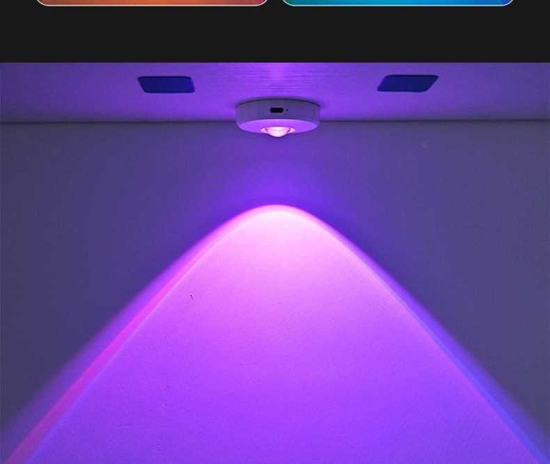 Rechargeable Wireless LED Cabinet Spotlight with Induction Sensor
