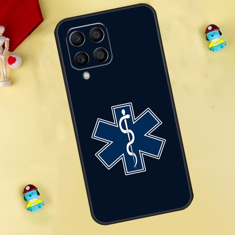 Emergency Medical Star of Life Case For Samsung Galaxy M35 M55 M15 M11 M12 M13 M14 M06 M16 M36 M56 M31 M53 M32 M52 M34 M54