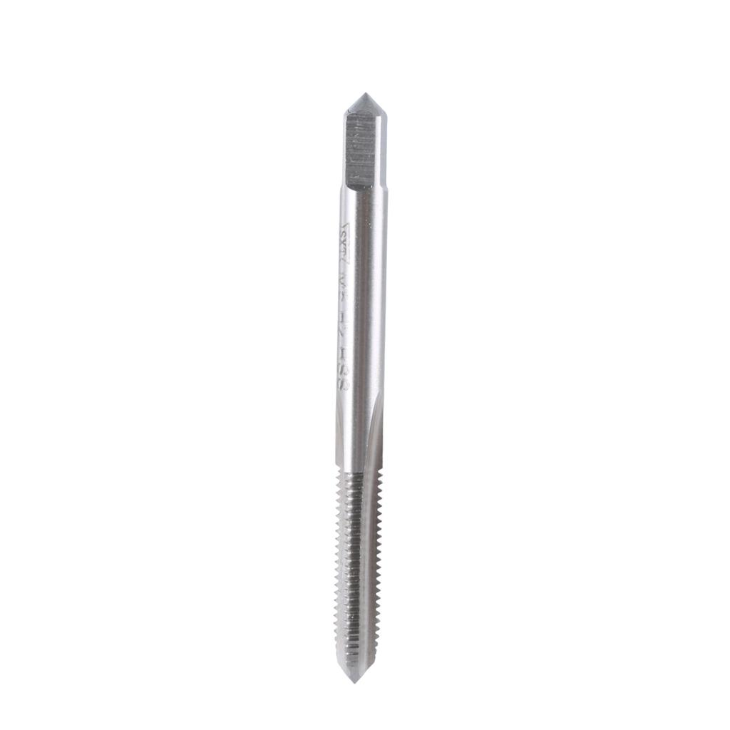 Metric Tap Drill Bit Set 2Pcs M5x0.8 Straight Flute Thread Tap 2Pcs 4.2mm Twist Drill Bit Coated Screw Threading Tool