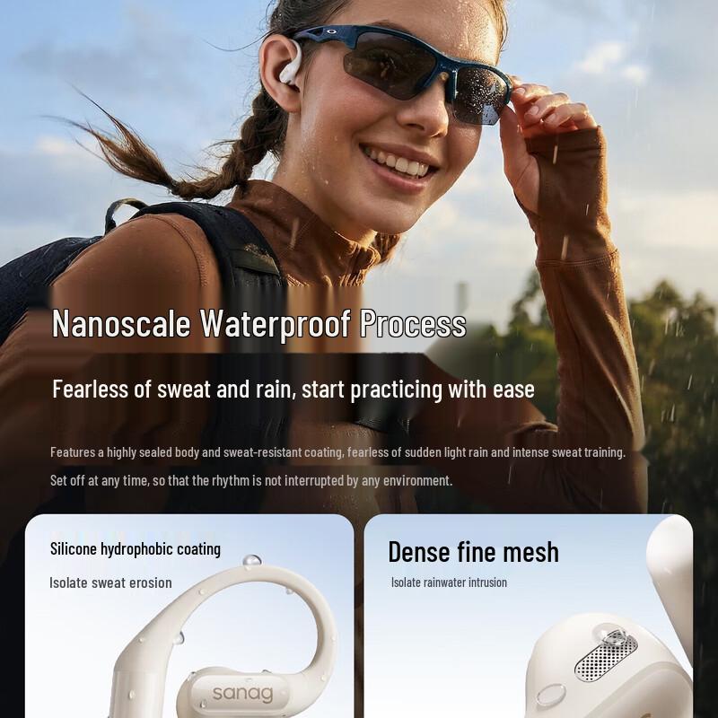 Sanag G6S Bone Conduction Bluetooth Earphones