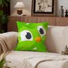 Educational Duolinggo Cushion Cover Cushion Cover Set 4Pcs 50x50 45x45 40x40 Pillowcase Decorative Sofa Home Decor
