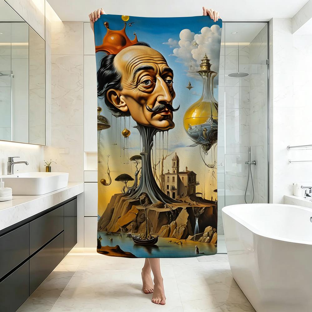Ethereal H-HokusaiS Towel Five-Star Hotel Quality Eco-Friendly Ultra Soft Thick Towels & Beach Towels