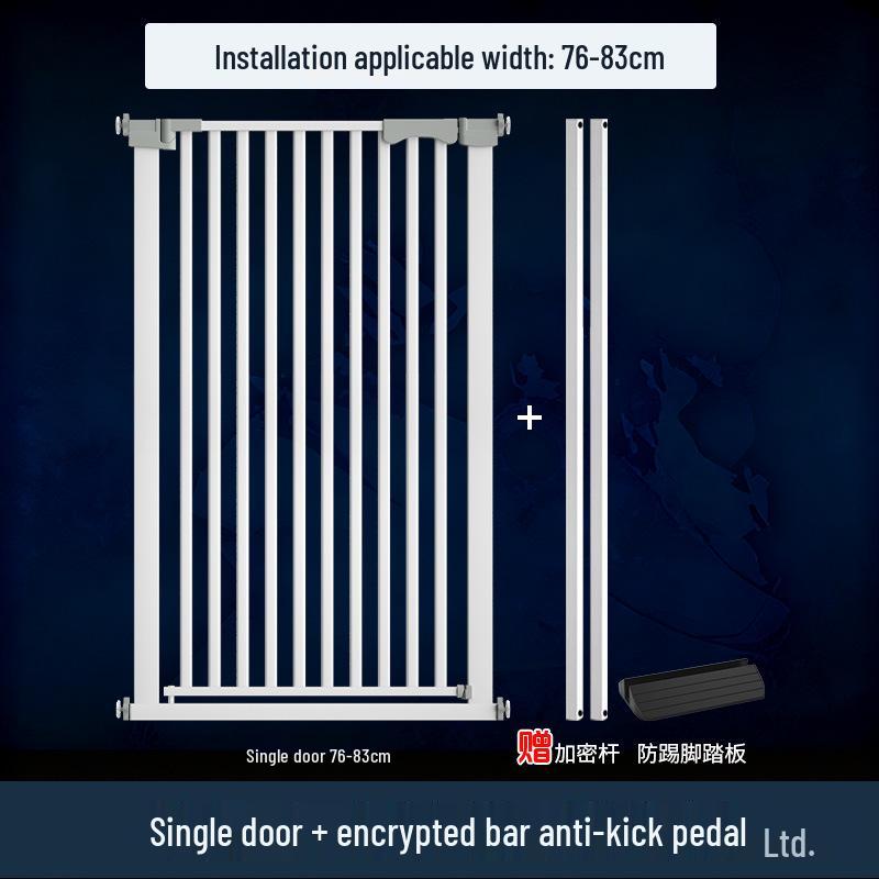 Cat Door Barrier: Auto-Close Pet Gate for Indoor, Balcony, or Stairway - No Drilling Needed