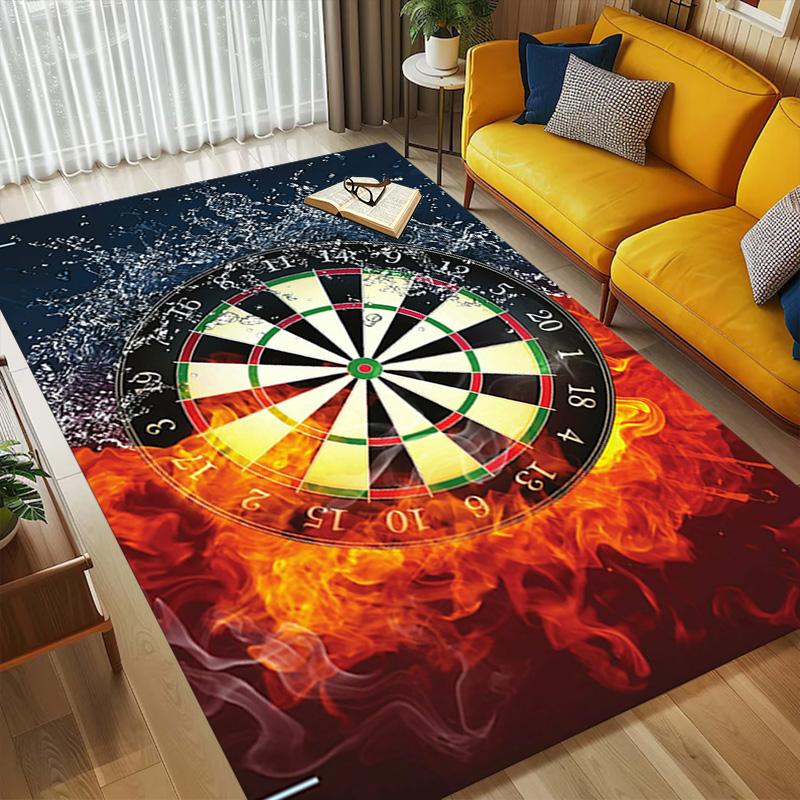 Dart Fire Living Room Nonslip Area Rug Soft Carpet For Bedroom Game Playroom Sofa Office Home Decor Doormat Christmas Gift C9261263