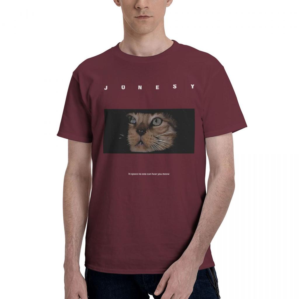 Jonesy From Alien 1979 100 Cotton Casual Breathable Confortable TShirt Mens Clothing Deals Mens Tops
