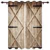 Cortinas de porta de madeira de celeiro, cortinas de janela de fazenda, decoração para casa, cortinas de sala de estar, tratamentos de janela, cortinas para cozinha, quarto