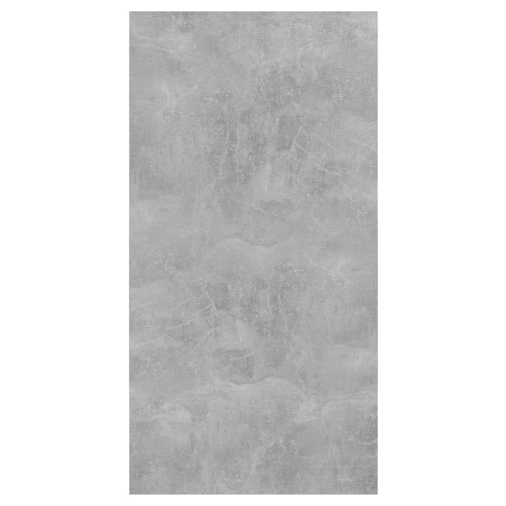 Wall Mounted TV Cabinet Concrete Grey 37 x 37 x 72 cm Engineered Wood