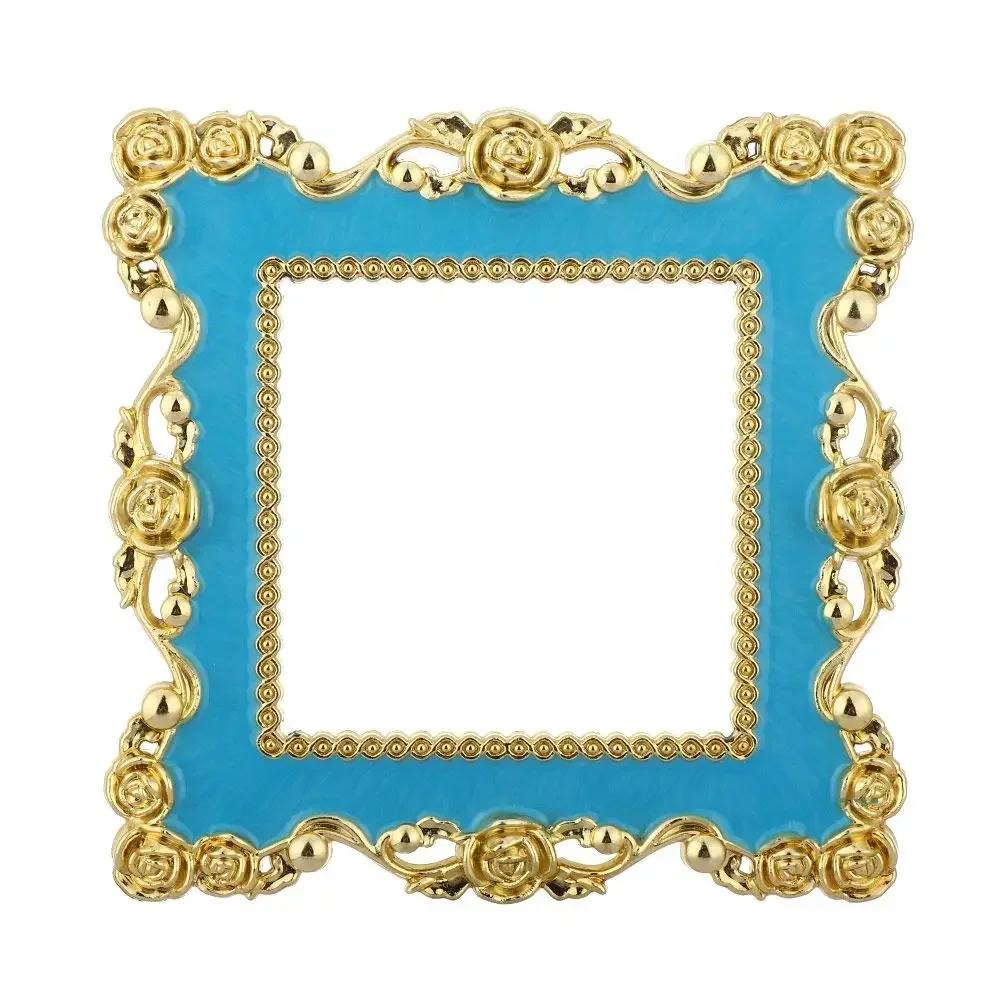 2 Size Colorful Light Switch Rose Lace Resin Single and Double Surround Socket Plate Wall Sticker Cover Frame Decor