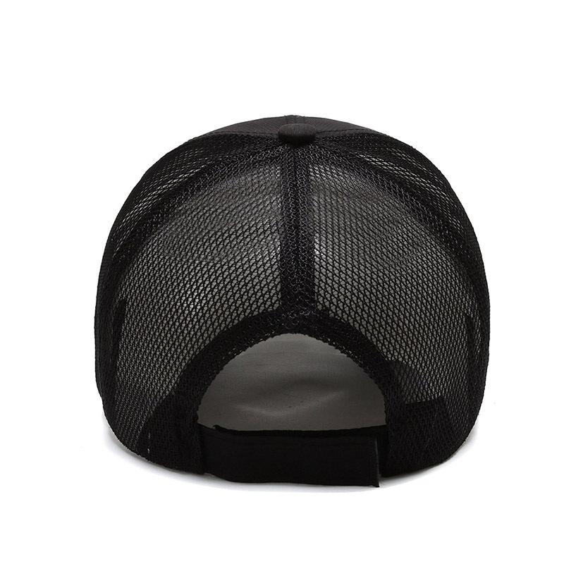 New Men's Baseball Hat Outdoor Fashion Summer Breathable Mesh Cap Casual Shade Versatile Cap