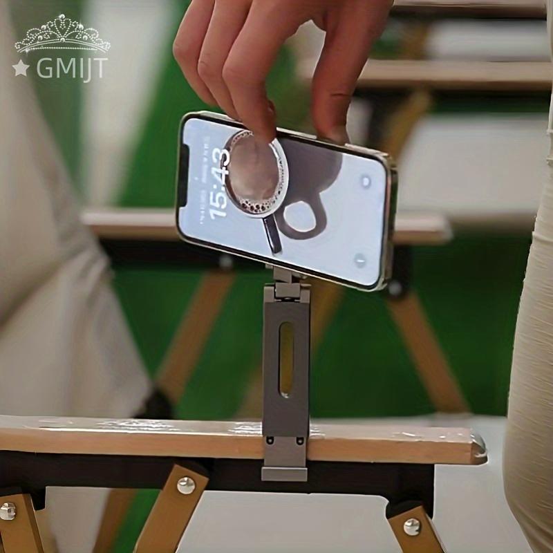 Airplane Phone Holder, Suitable for Magsafe, Essential for Air Travel, Magnetic Phone Mount, Compatible, Hands-Free Operation for Long Flights