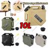 10L Outdoor Water Storage Container with Faucet Drinking Water Bucket Large Capacity Water Dispenser Carrier for Outdoor Hiking