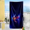 Soccer Player Action Beach Towel High Absorbency & Quick-Dry Comfortable Lightweight