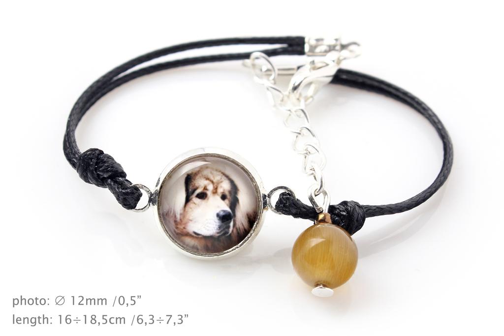 Tibetan Mastiff, Do khyi - bracelet with your photo handmade, unique jewelry from the Art-Dog brand