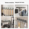 ZNMW Punch-Free 7-Hook Bathroom Wall Hanger (2-Pack)