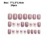 Nail Art Wear Sticker Fashion Simple Short Heart Removable Nail Style Patch