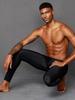 Exklusive Herren-Badehose mit langen Beinen, schnelltrocknend, Haifischhaut-Optik, Renn-Badehose