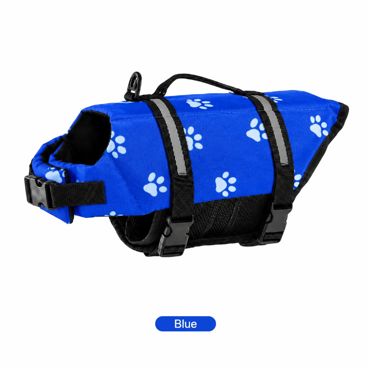 Hunde Schwimmweste Reflektierend Verstellbar Haustier Schwimmweste Erhöhte Auftriebskraft Sicherheit Schwimmbekleidung Mit Rettungsgriff Für Hunde (as the picture,M)